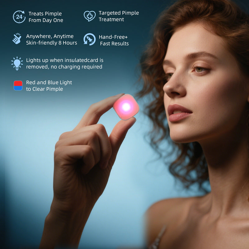 Velora red and blue LED acne care patch