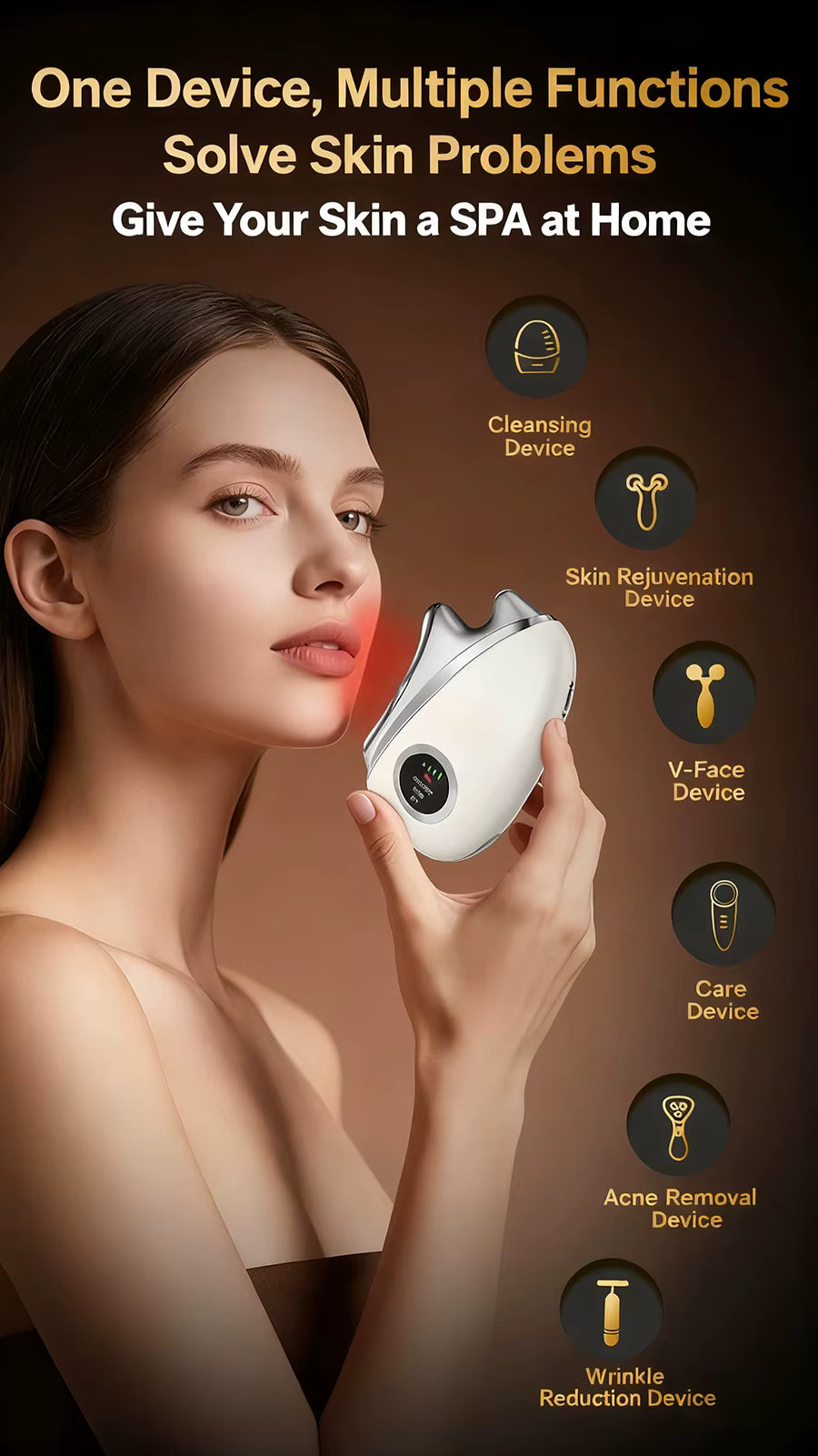 Electric Gua Sha Face & Body Massager