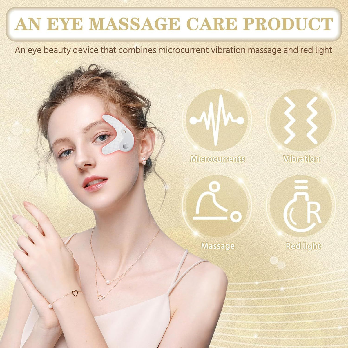 Microcurrent Under-Eye Massager